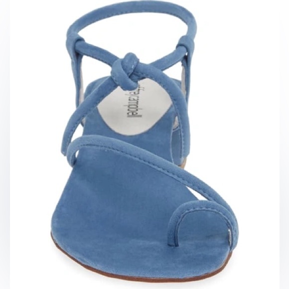 7.5 Jeffrey Campbell Zella Sandal in dusty blue NWOT - Picture 2 of 5